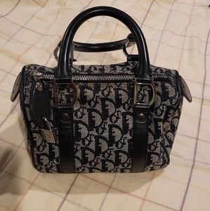 Christian Dior Mini trotter Boston bag.
